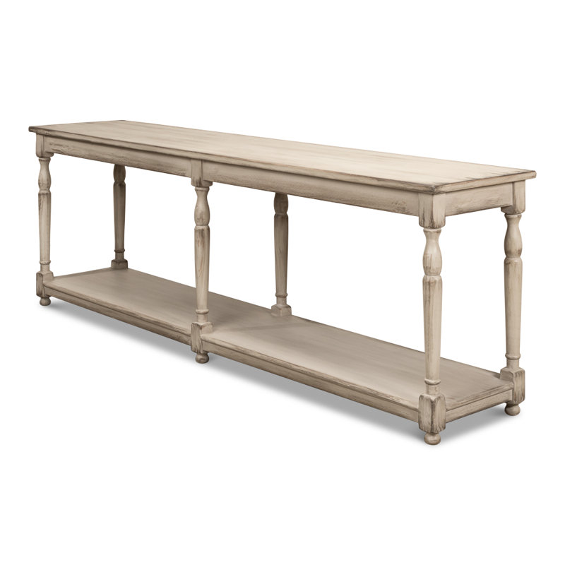 Jensen 95'' W Solid Wood Console Table