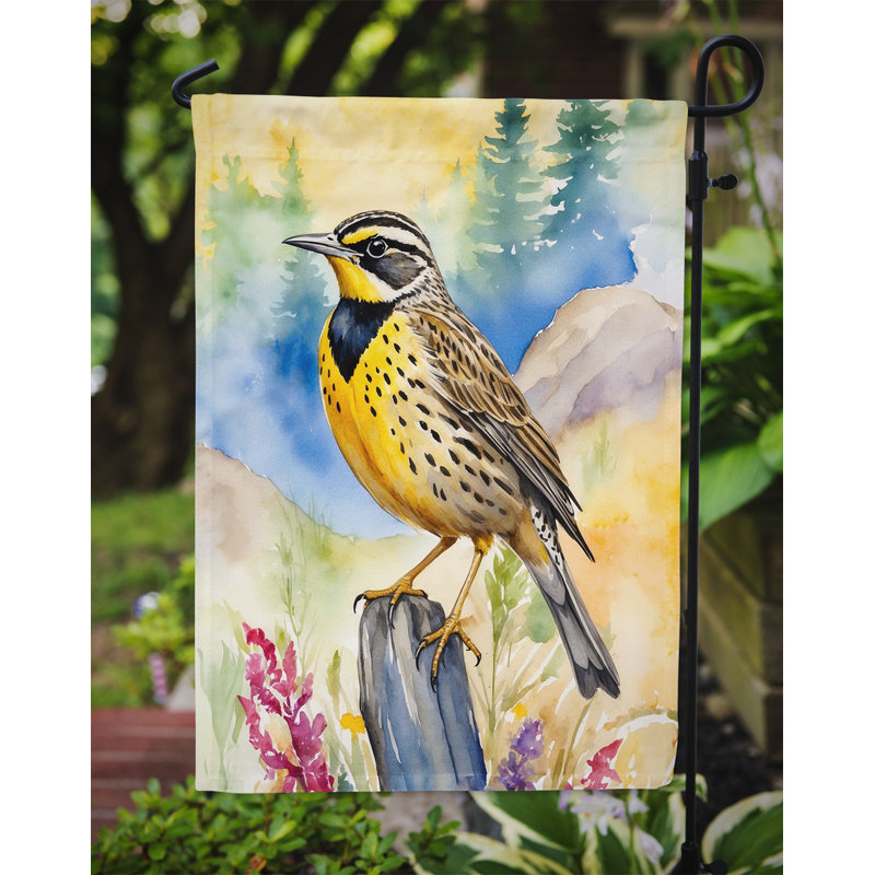 Drapeau de jardin, Meadowlark de l'Ouest de l'Oregon