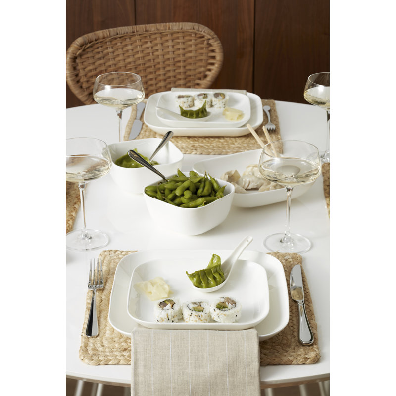 Studio 1414 Square 16 Piece Dinnerware Set