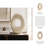 Terrika Stoneware Ceramic Decorative Object with Modern Sculptural Design
