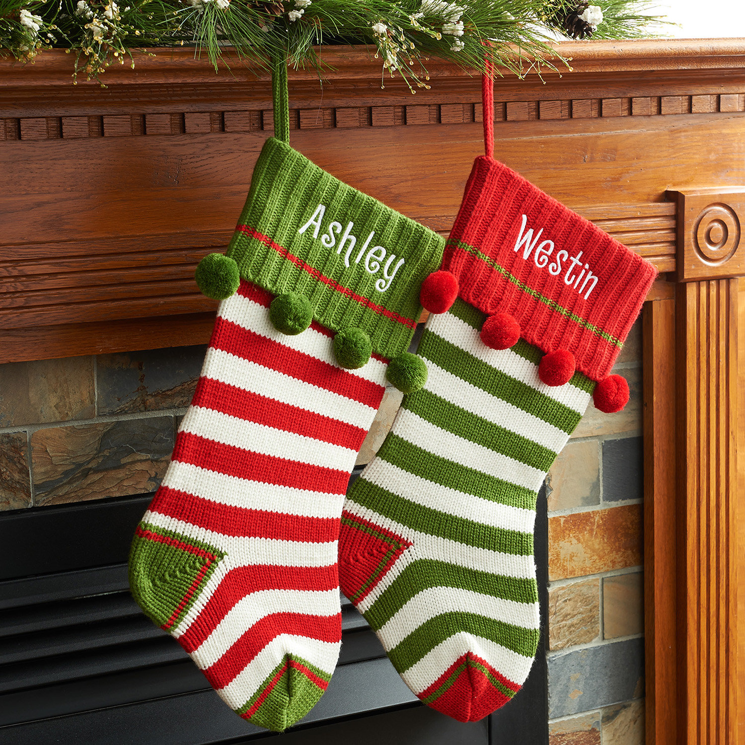 The Holiday Aisle® Knit Stocking, Yes