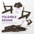 Wolak Foldable Outdoor Adirondack Chair-954568103