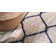 Tiles Navy Handwoven Jute Rug