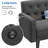 63in Convertible Futon Sofa Bed Couch Split-back Sleeper with USB Ports-111010868