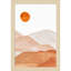 Doris Mountain Range I par Amy Lighthall - reproduction d'art sur papier encadrée-1531589560-1531589575