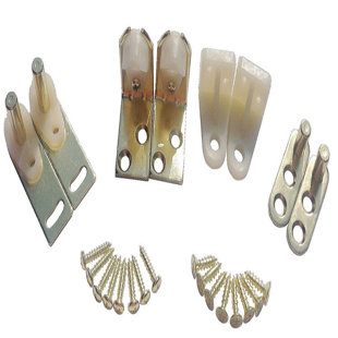 1.5" H x 1" W Self-Closing Pair Door Hinge