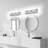 Modern Dimmable Vanity Lights For Bathroom Led 3 Light Bathroom Lights Over Mirror Chrome Bath Wall Lighting