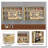 3 Tier LED Metal Wall Wine Rack With Glass Holder Gold Large Capacity Liquor Shelf For Home Bar Dining Room