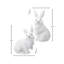 11.5" Glazed Terracotta Bunny
