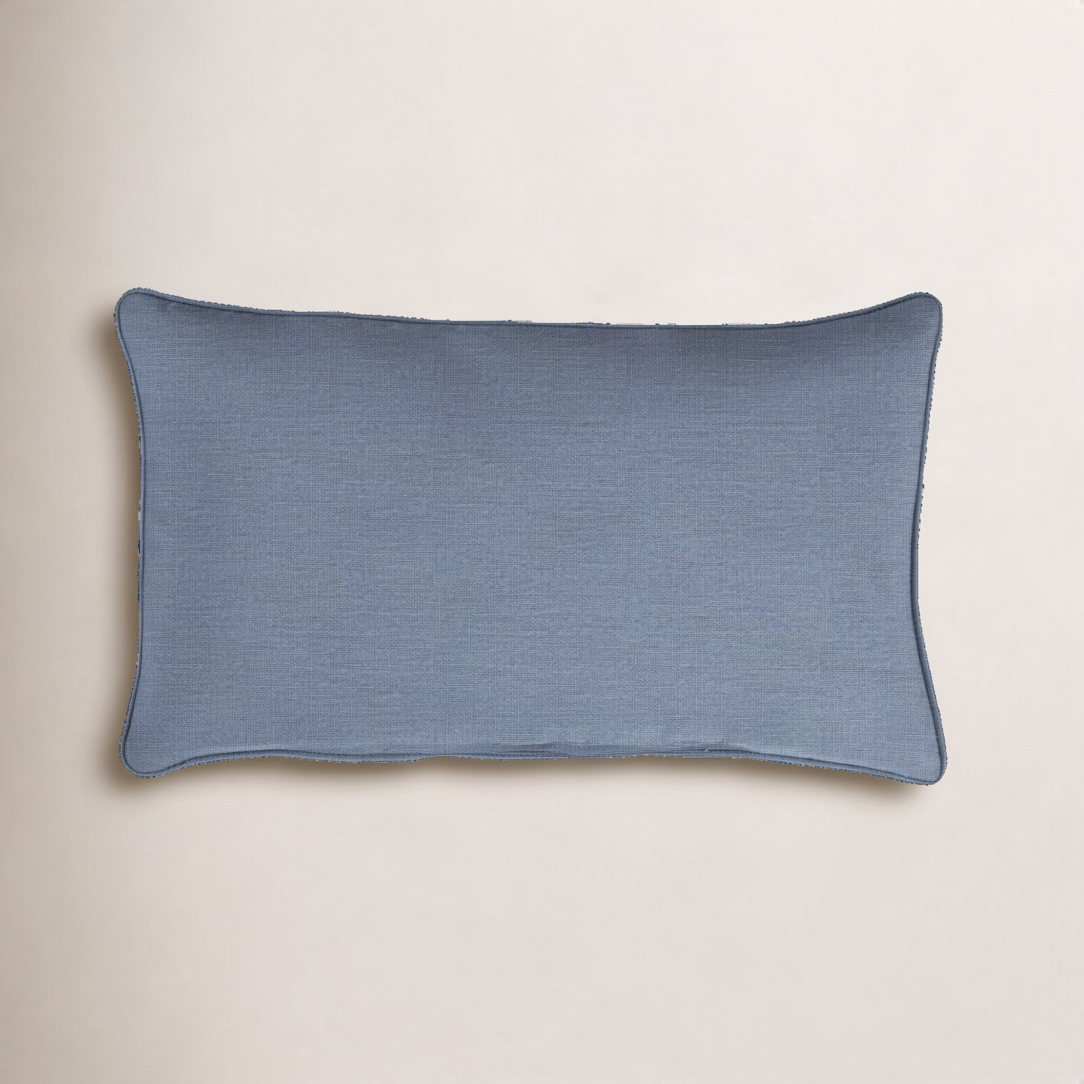 Annata 26" x 16" Sunbrella® Throw Pillow, Denim
