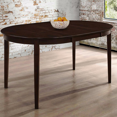 Oval Dining Table With Leaf Extension