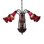 Cowgill 7 - Light Glass Chandelier