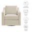 Fauteuil en velours Liora Performance-110091666