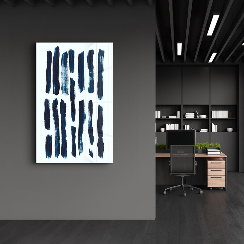 Elegant Tempered Glass Wall Art Painting, 13.8 x 21.7 inches | 100% Tempered Glass, Thickness: 0.16 inches | UV Printed for Vibrant Colors | Perfect for Home Decor, Living Room, & Office Spaces