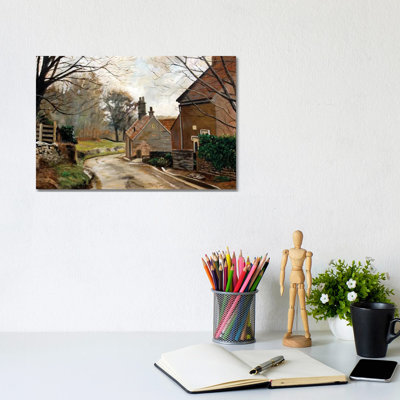 After The Rain, Cotswolds, 2010 by Cruz Jurado Traverso - Wrapped Canvas Painting