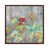 Toile avec cadre en bois brun classique