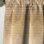 Beige Retro Triangular Wave - Abstract Mid-Century Modern Blackout Curtain Single Panel
