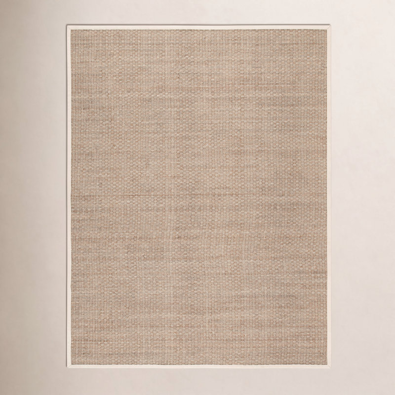 Dollard Natural Fiber Seagrass Rug, Rectangle 8' x 10'