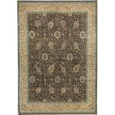 Esco One-of-a-Kind 12' X 18' Wool Area Rug in Brown