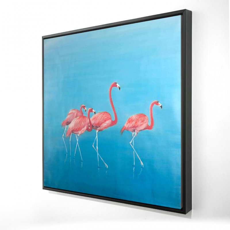 " Four Flamingos "