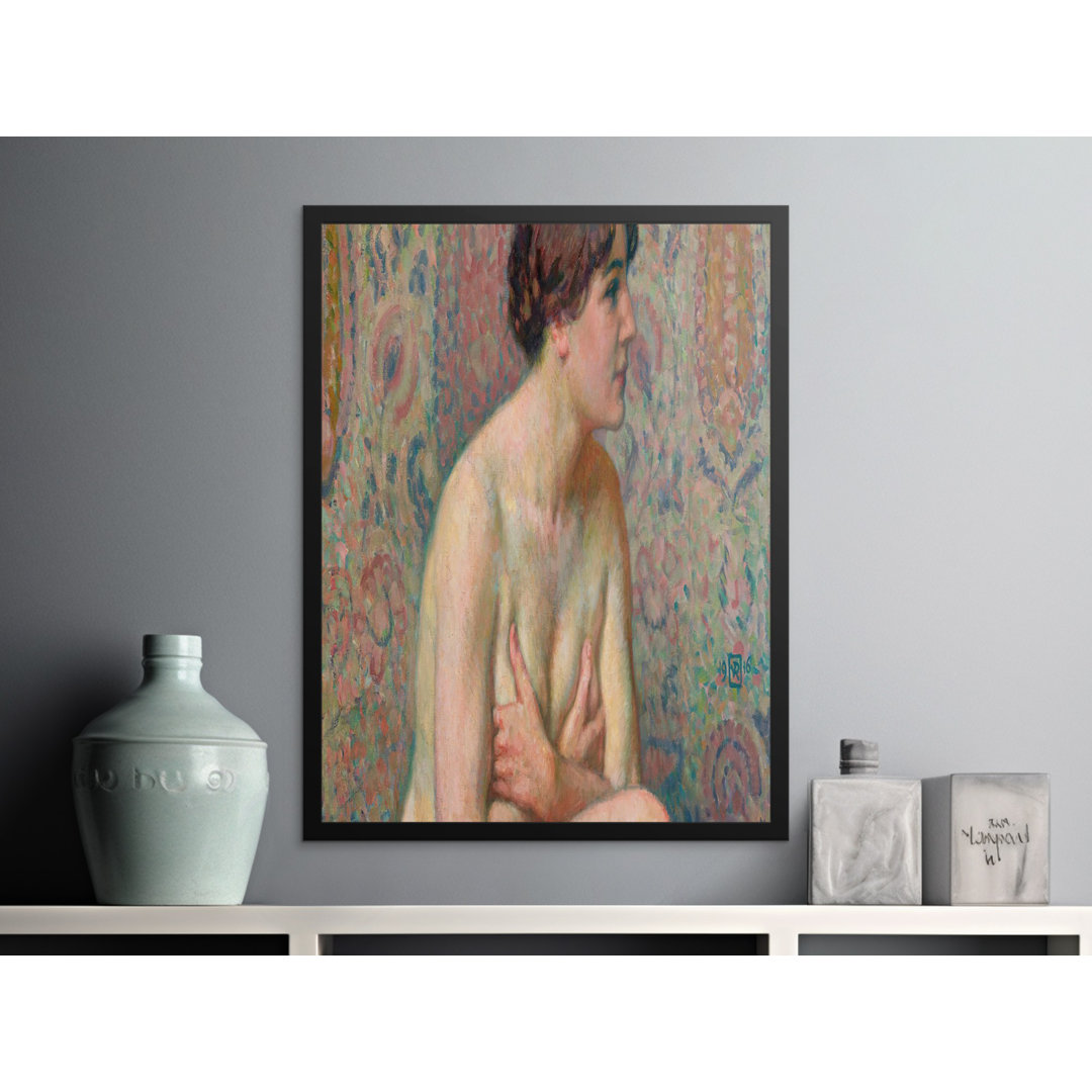 19th Century Style Black Framed Poster