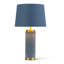 Cylinder 55cm Metal Ceramic look Table Lamp-47219207-47219204