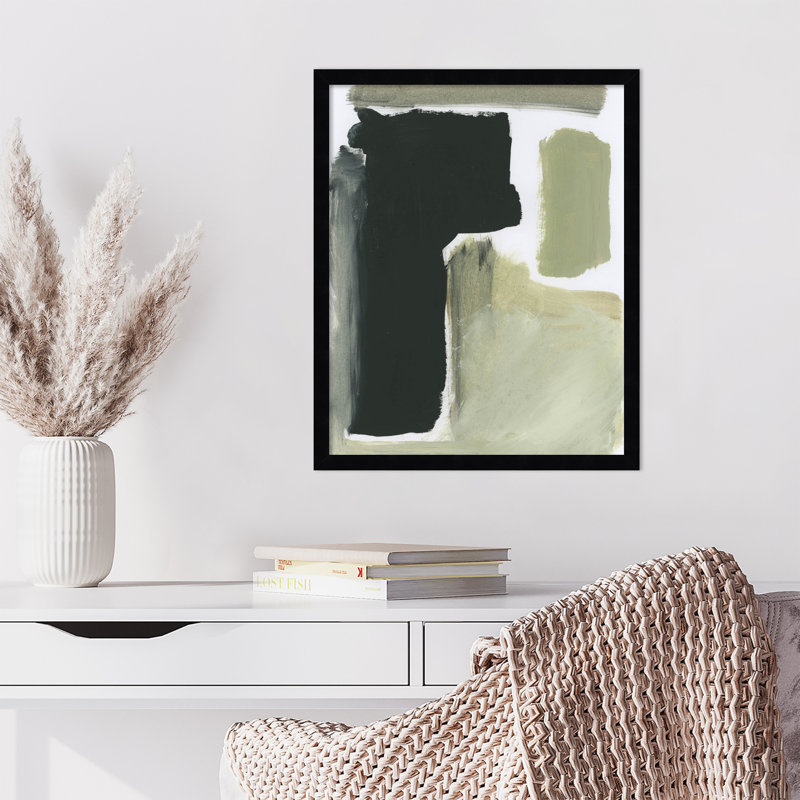 «Cleve Total» par Dan Hobday, impression sur bois encadrée, H 21 po x l 17 po, Noir