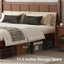 Lit plateforme moderne Farmhouse Style Design-1352440976-1352440978