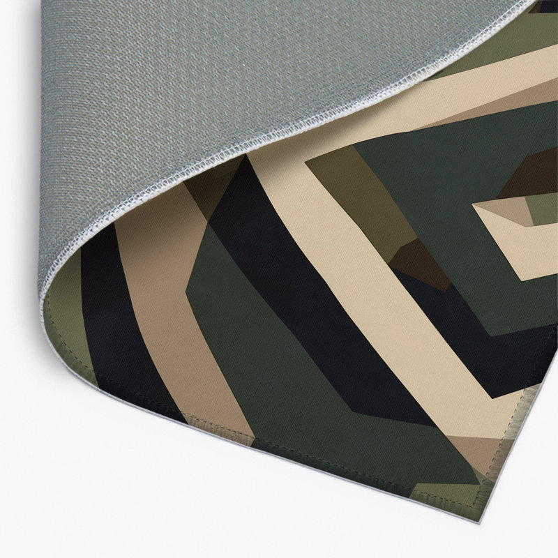 Lattice Scope Indoor And Outdoor Area Rug, Rectangle 5' x 7'