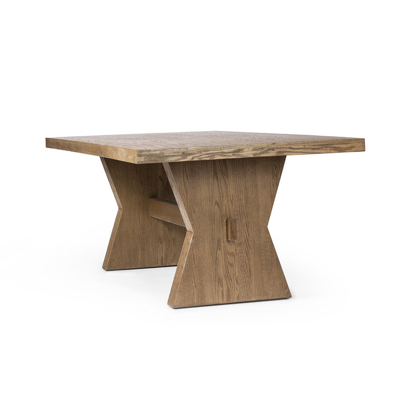 Tia Dining Table 84"-Drifted Oak Solid