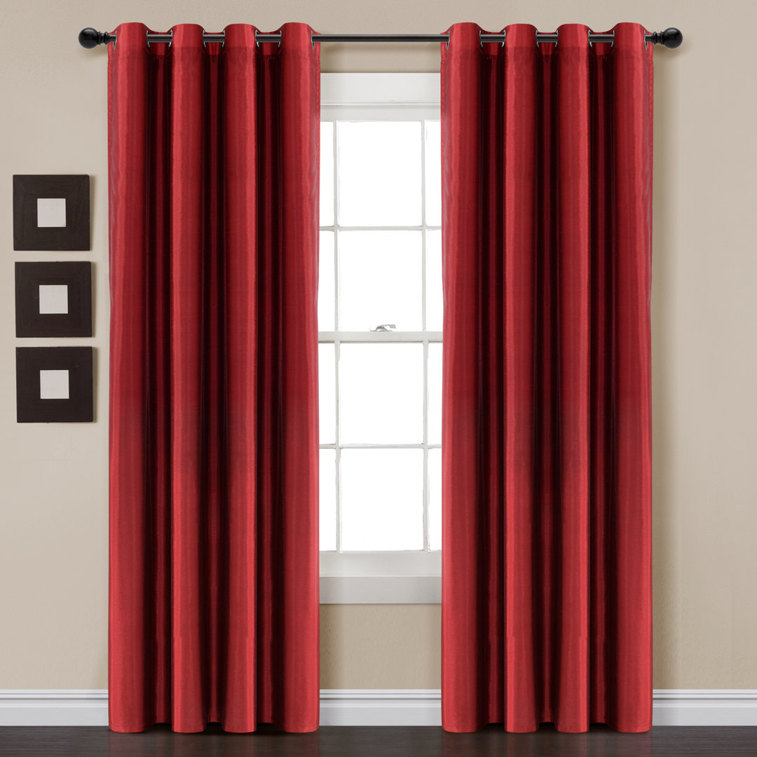 Blackout Curtain Single Panel Lush Decor Curtain 