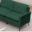 Fauteuil d'appoint en cuir vert Green Cat-2113822057