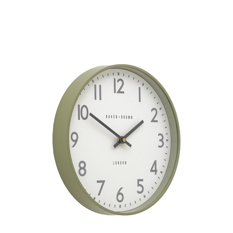 Norton Wall Clock 30cm, Green