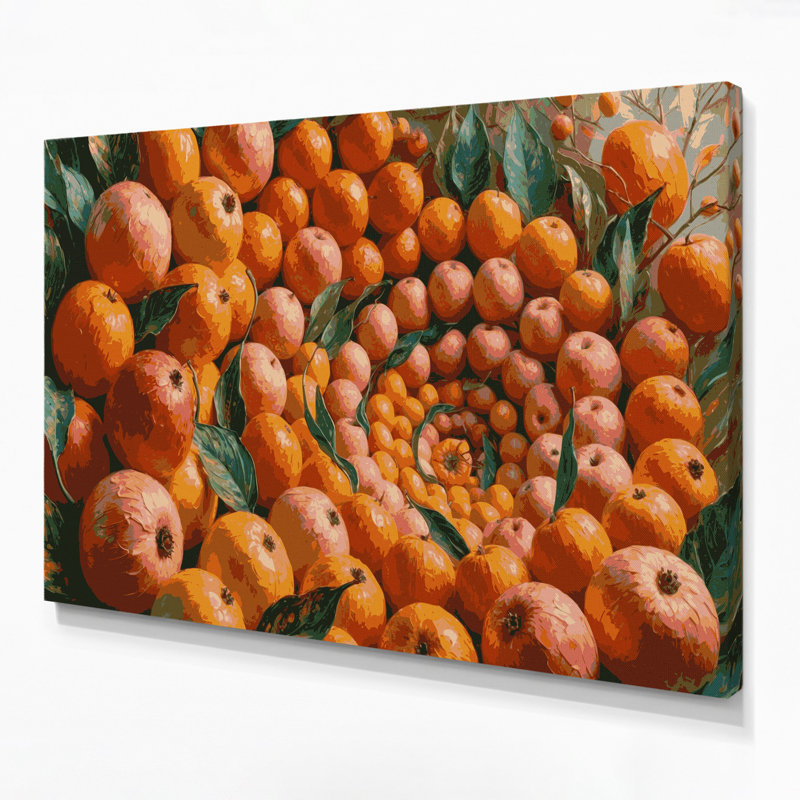 Art mural sur toile Fruit, H 24 po x l 36 po