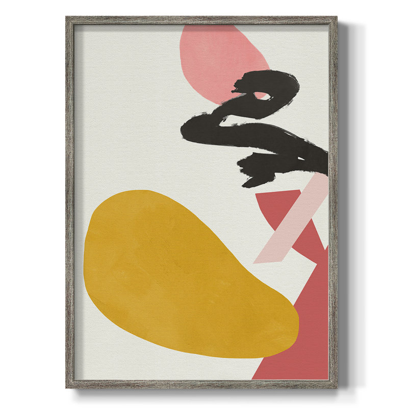 Bright Boy I, reproduction encadrée - bois massif, H 11 po x l 9 po