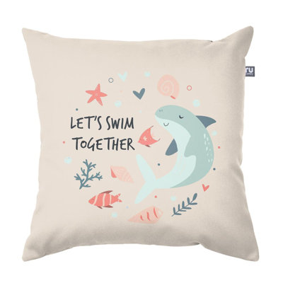 Adrie Cream/Green Cushion