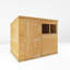 Mercia 8 x 6ft Overlap Pent Shed-66325171