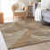 Premium Machine Washable Prisco Brown Rug