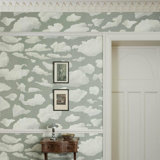 STRATUS Wallpaper - Sage 9'10" - full height wallpaper