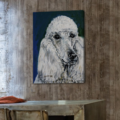 " White Poodle " by Jay Schmetz