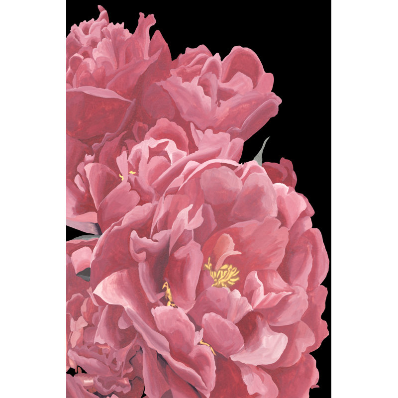 Peonies Of My Heart I by Melissa Wang - Wrapped Canvas Painting, 122cm H x 81cm W