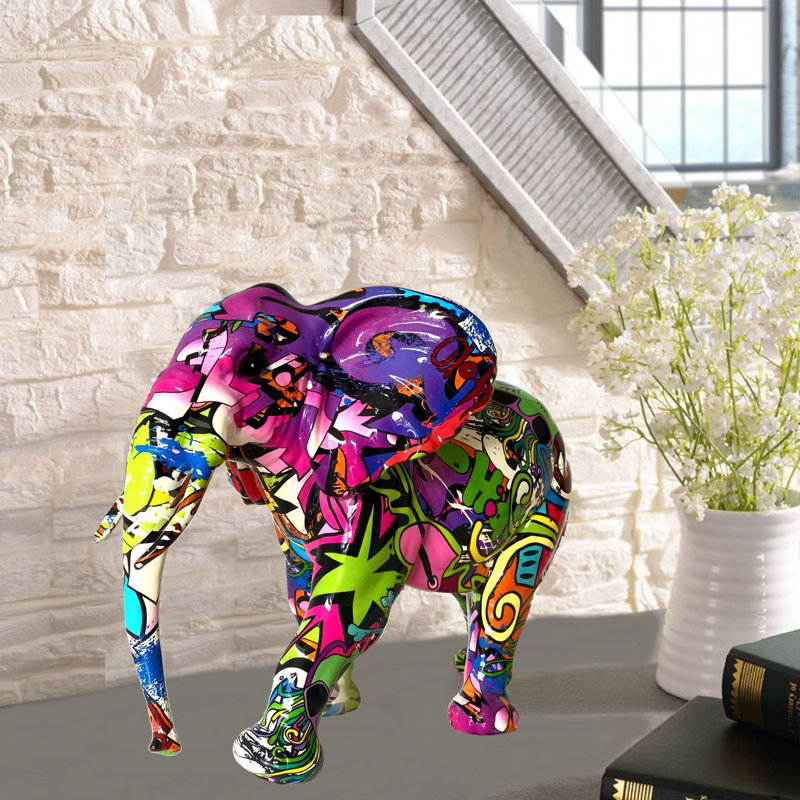  Elephant African Wall Clock