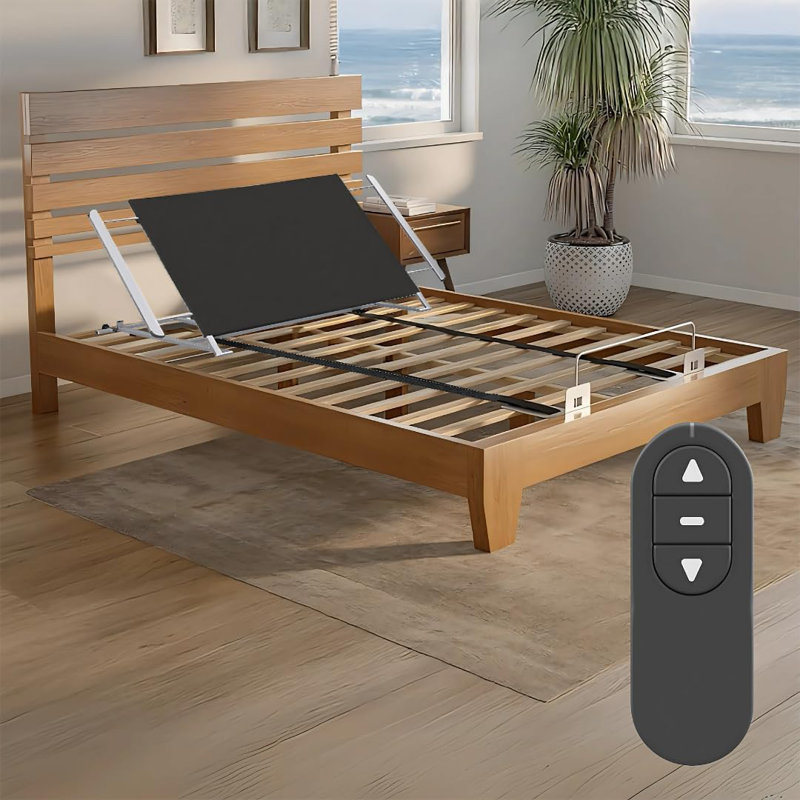 Adjusta-Flex Power Adjustable Head Lift Base with Wireless Remote Control, Uplift, Split California King