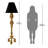 Gladstone Manor 70'' Floor Lamp