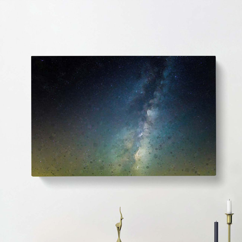 Starry Dream In Abstract - Wrapped Canvas, 35cm H x 50cm W x 3cm D