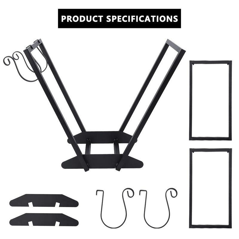 Humair 18'' W Metal Log Rack