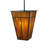 36"Sq "T" Mission Lantern Pendant
