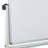 Hendrick Double-Sided Mobile Whiteboard with Pen Tray-82093458-88912390