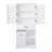 Versatile Freestanding Bathroom Cabinet with Multiple Compartments-1232431001