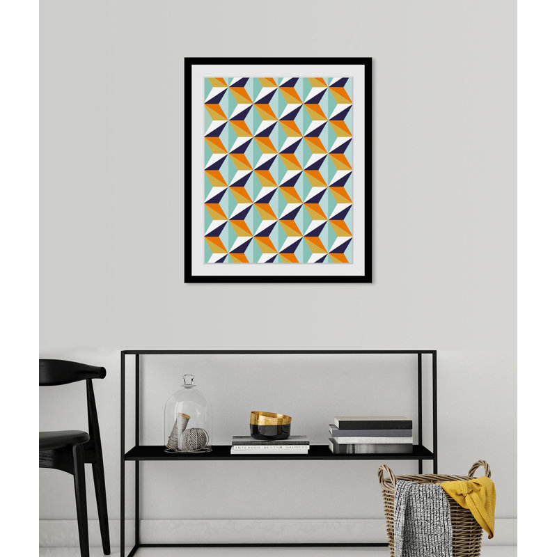 Pattern - Single Picture Frame Print, 50 cm H x 40 cm W